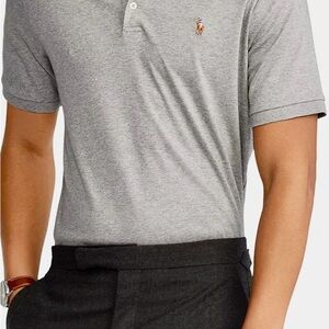 POLO Ralph Lauren Men's Polo Shirt in Heather Gray, NWT